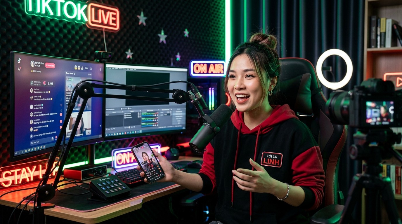 Idol Livestream TikTok Live NSMEDIA